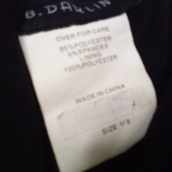 B Darlin Dress Women 1 2 Y2K Short Party Homecoming Black Red - Picture 12 of 16